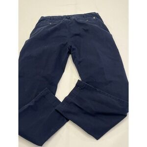 Men's Navy Blue Polo Ralph Lauren Chino Cotton Pants Classic Fit 38/34